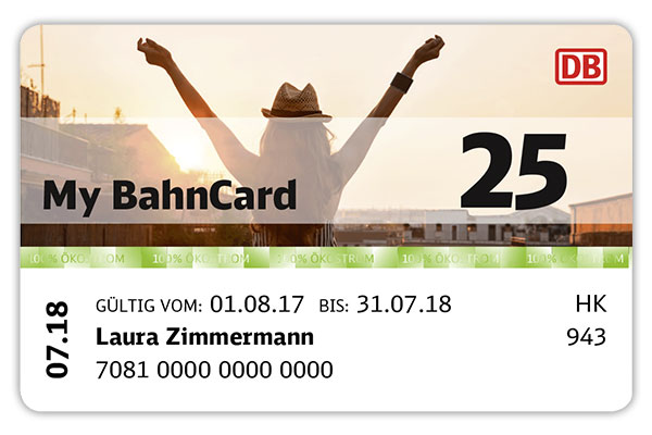 My BahnCard für Studenten: Extra Rabatt auf die BahnCard 25 & 50